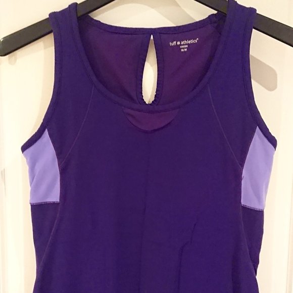 Ladies purple sleeveless top size M - Picture 1 of 7